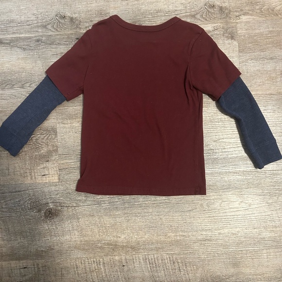 Wild One Maroon Kids Shirt - Picture 2 of 3